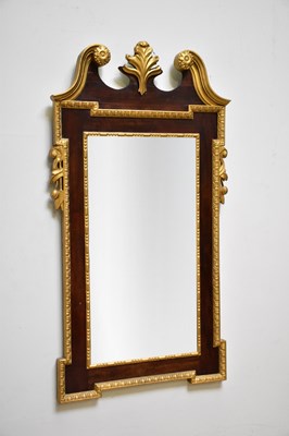 Lot 217 - A decorative mahogany and gilt Georgian style...