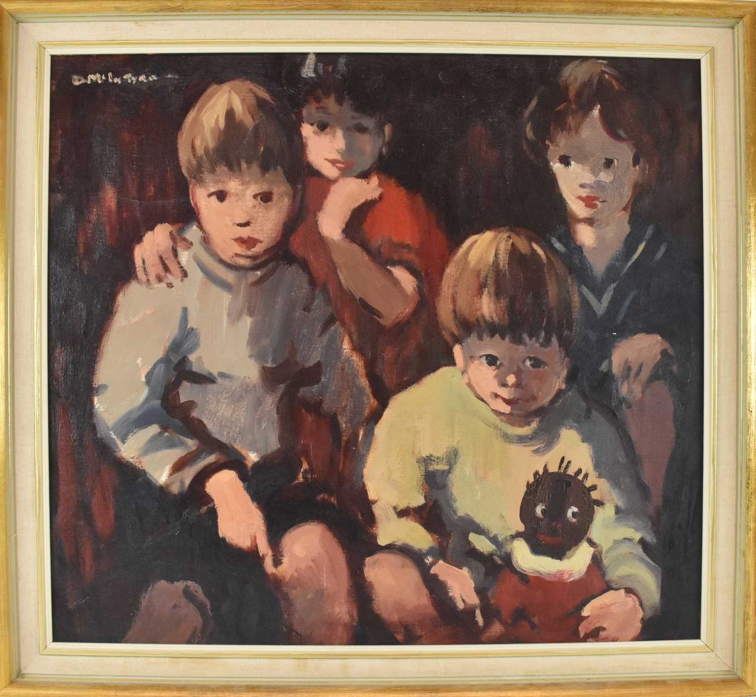 Lot 228 - DONALD MCINTYRE (1923-2009); oil on canvas,...