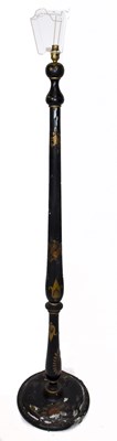 Lot 3010 - An early 20th century chinoiserie standard...