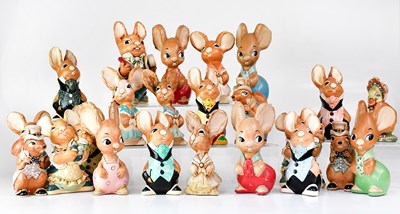 Lot 442 - PENDELFIN; a large quantity of rabbit figures,...