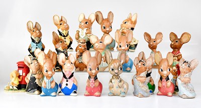 Lot 442 - PENDELFIN; a large quantity of rabbit figures,...