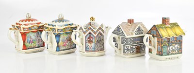 Lot 514 - A group of five Sadler novelty teapots...