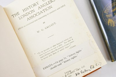 Lot 94 - FISHING: BAGNALL (G), PISCATORIAL RAMBLES OR...