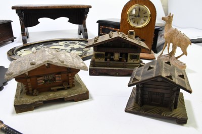 Lot 138 - A small collection of treen items, to include...