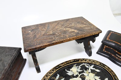 Lot 138 - A small collection of treen items, to include...