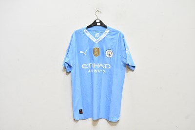 Lot 1118 - MANCHESTER CITY INTEREST; a Puma 2023/24...