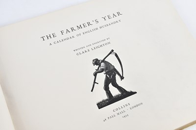Lot 88 - LEIGHTON (C), illus, THE FARMER’S YEAR, with...