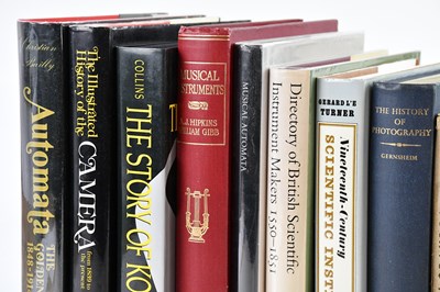 Lot 337 - A collection of books on cameras, musical...