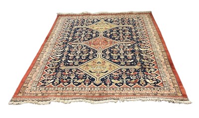 Lot 85 - A modern 20th century Persian style rug, with...