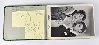 Lot 291 - A well-stocked autograph album containing...