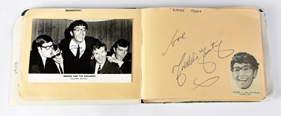 Lot 291 - A well-stocked autograph album containing...