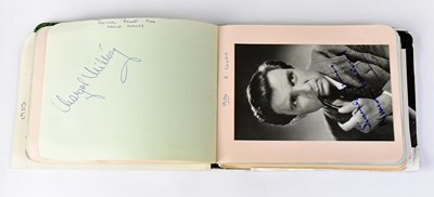 Lot 291 - A well-stocked autograph album containing...