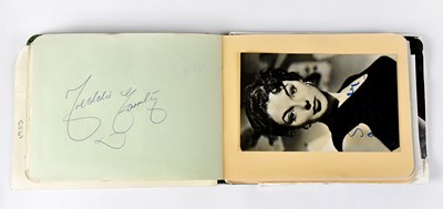 Lot 291 - A well-stocked autograph album containing...
