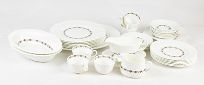 Lot 491 - MINTON; a part dinner/tea service in the...