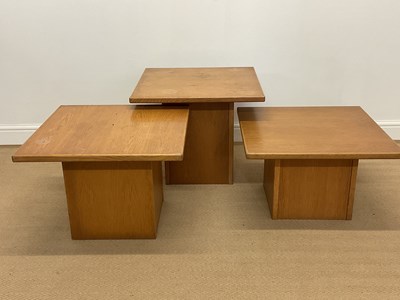 Lot 821 - GANGSO MOBLER; a Danish graduated set of three...