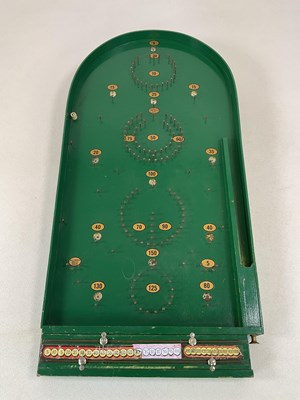 Lot 65 - CHAD VALLEY; a Bagatelle board, with four...