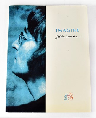 Lot 256 - JOHN LENNON; a copy of 'Imagine' signed to...