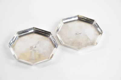 Lot 494 - H PHILLIPS; a pair of Elizabeth II hallmarked...