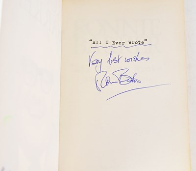 Lot 329 - RONNIE BARKER; a copy of 'All I Ever Wrote',...