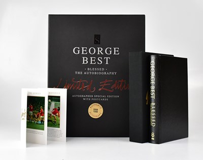 Lot 392 - GEORGE BEST; a limited edition boxed copy of...