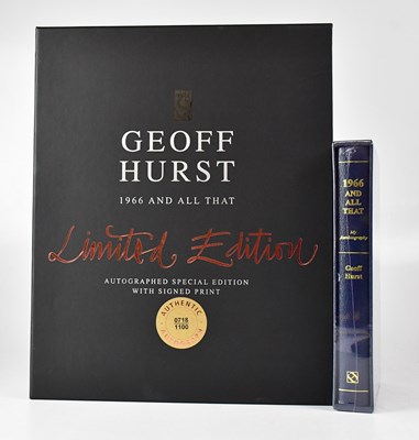 Lot 391 - GEOFF HURST; a limited edition boxed copy of...