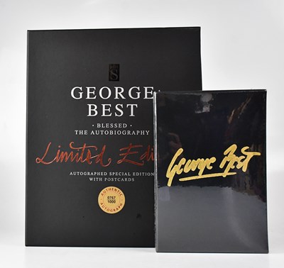 Lot 548 - GEORGE BEST; a limited edition boxed copy of...