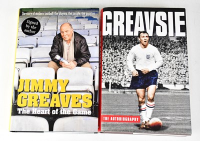 Lot 381 - JIMMY GREAVES; 'Greavsie The Autobiography'...