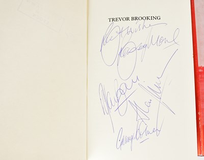 Lot 389 - BOBBY MOORE; 'My Soccer Story', signed,...