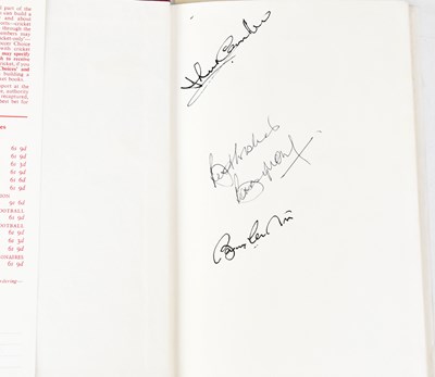 Lot 389 - BOBBY MOORE; 'My Soccer Story', signed,...