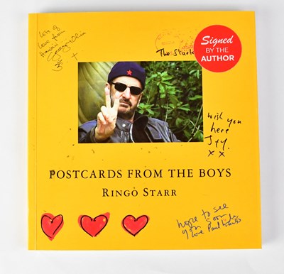 Lot 265 - RINGO STARR; a copy of 'Postcards From The...