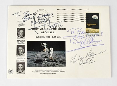 Lot 356 - SPACE EXPLORATION; a first day cover signed by...