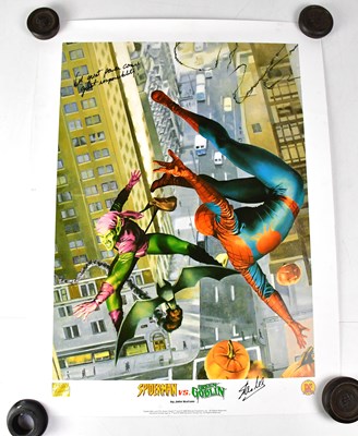 Lot 345 - SPIDER-MAN; pencil artwork of Spider-Man and...