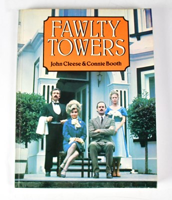 Lot 327 - FAWLTY TOWERS; a copy of the book signed to...