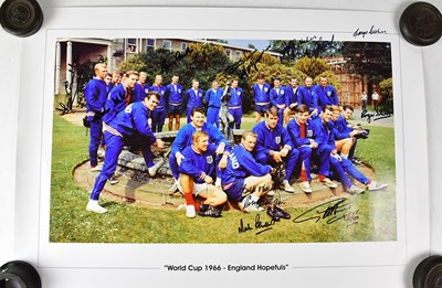 Lot 404 - WORLD CUP 1966; a colour photograph of the...