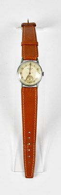 Lot 1129 - BRAVINGTONS; a Renown wristwatch, the dial set...