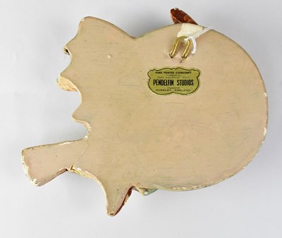 Lot 436 - PENDELFIN; a Pendle Witch wall plaque designed...