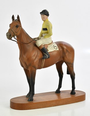 Lot 479 - BESWICK; a figure of 'Arkle, Pat Taaffe Up',...