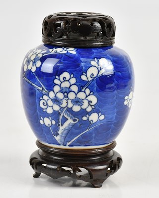 Lot 1065 - An early 20th century Chinese blue and white...