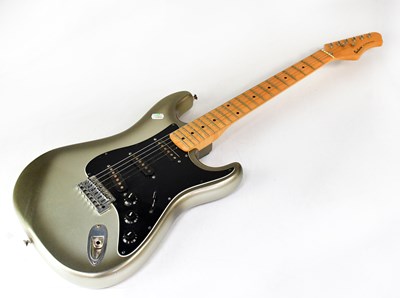 Lot 362 - STARMAKER; a metallic finish electric guitar...