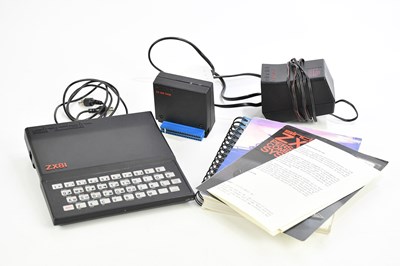 Lot 994 - SINCLAIR; a ZX81, with manual.