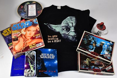 Lot 298 - STAR WARS; related items to include collectors'...