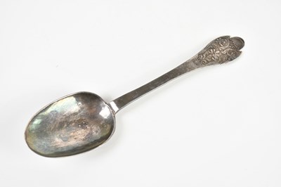 Lot 126 - A 17th century provincial silver lace back rat...