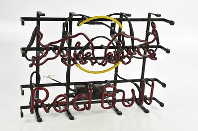 Lot 378 - RED BULL; a neon sign, length 54cm.