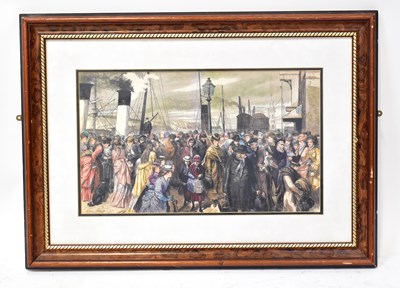 Lot 618 - AFTER GODEFROY DURAND; colour lithograph print,...