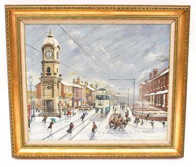 Lot 637 - D. J. KEWLEY (20th century); oil on canvas,...