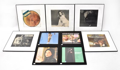 Lot 212 - BARBRA STREISAND; nine LPs, each individually...