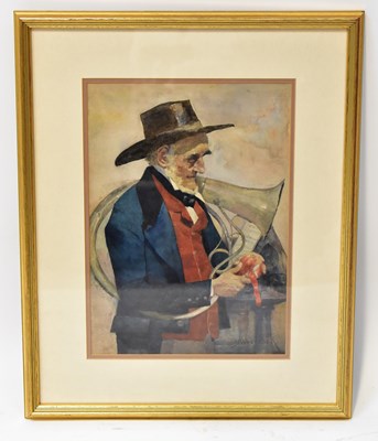 Lot 668 - DAVID WOODLOCK (1842-1929); watercolour,...