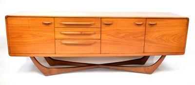 Lot 1 - BEITHCRAFT; a 1960s teak sideboard, with...