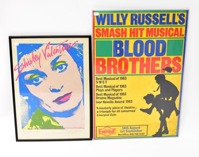 Lot 321 - WILLIE RUSSELL; two theatre and film...