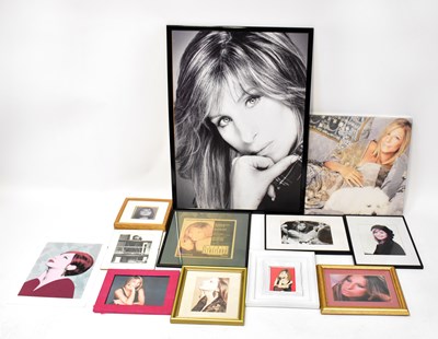 Lot 233 - BARBRA STREISAND; twelve portraits in various...